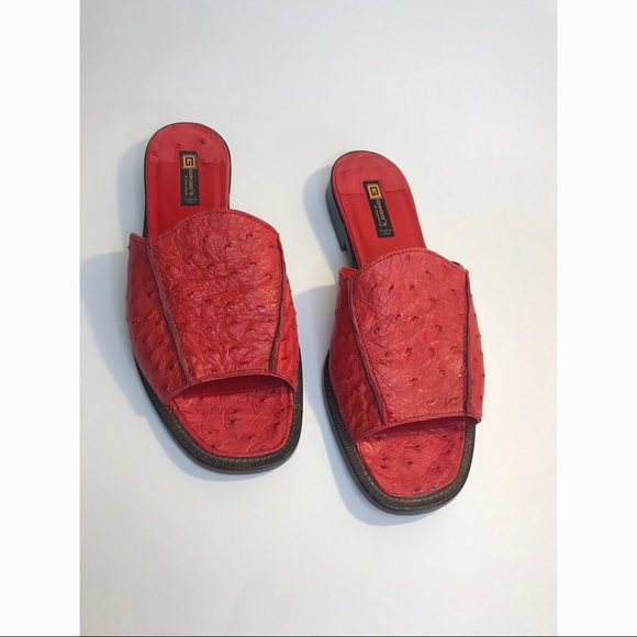 Giorgio’s of Palm Beach Shoes - #HP 🥳💥 Sandals - Ostrich leather ♥️